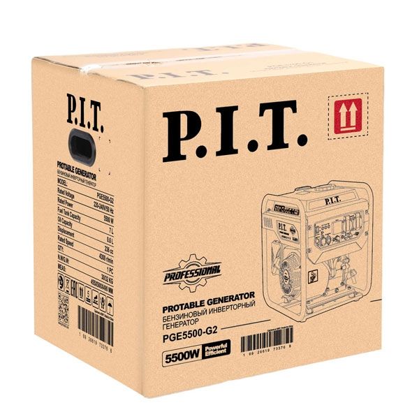 Генератор бензиновый инверторный P.I.T. PGE5500-G2
