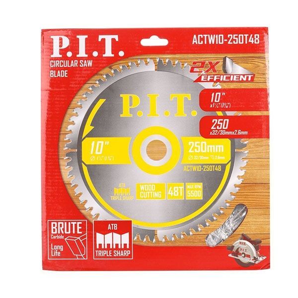 Диск пильный P.I.T. 250x32/30x2,2 мм 48T
